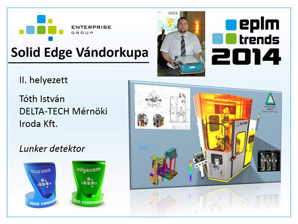 EDGE Vándorkupa 2014 - Tóth István interjú - Solid Edge Vándorkupa II. helyezett