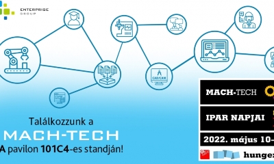 VIRTUÁLIS TALÁLKOZÁSOK UTÁN ISMÉT SZEMÉLYESEN A MACH-TECH ÉS IPAR NAPJAI 2022 KIÁLLÍTÁSON